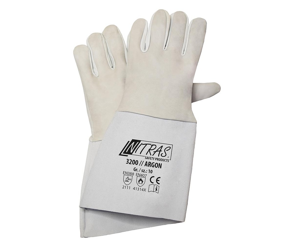 Handschoen nitras argon 3200 mt 10