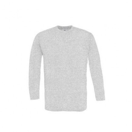 T-shirt exact 150 lange mouw grijs