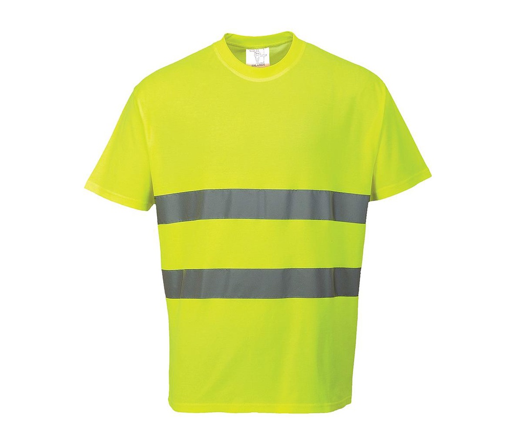 T-shirt S172 fluo geel