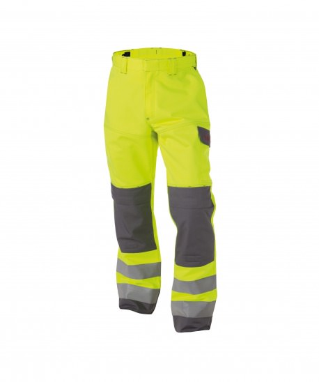 Broek Dassy manchester FR-AS geel/grijs