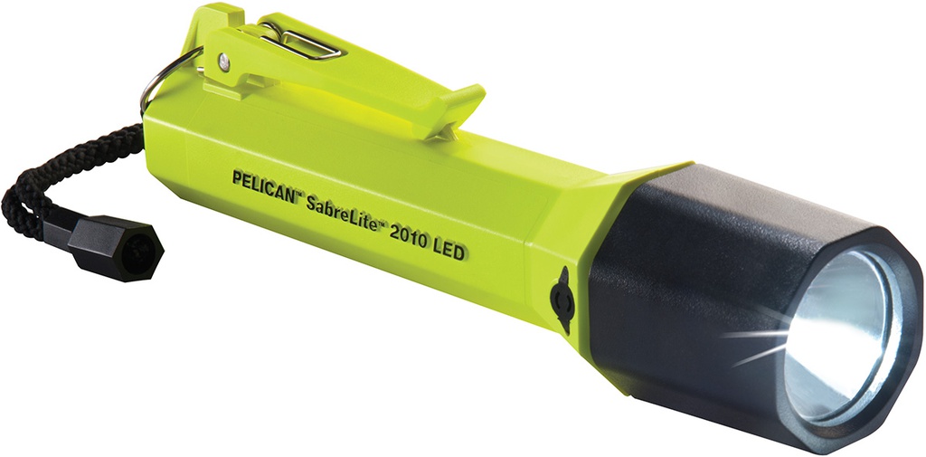 Zaklamp peli sabrelite 2010 zone 0 geel