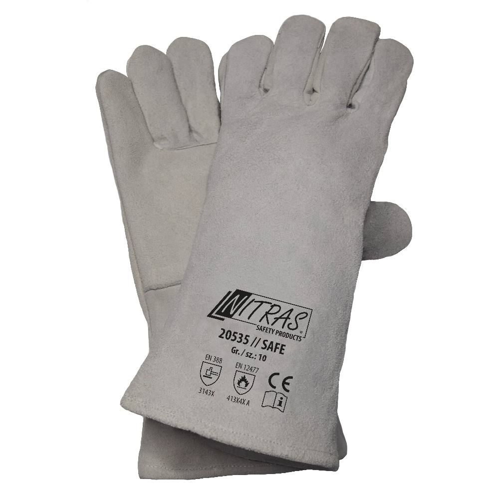 Handschoen nitras 20535PK safe pro