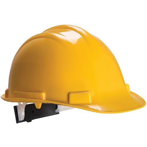 Helm PS57 geel + draaiknop Construct