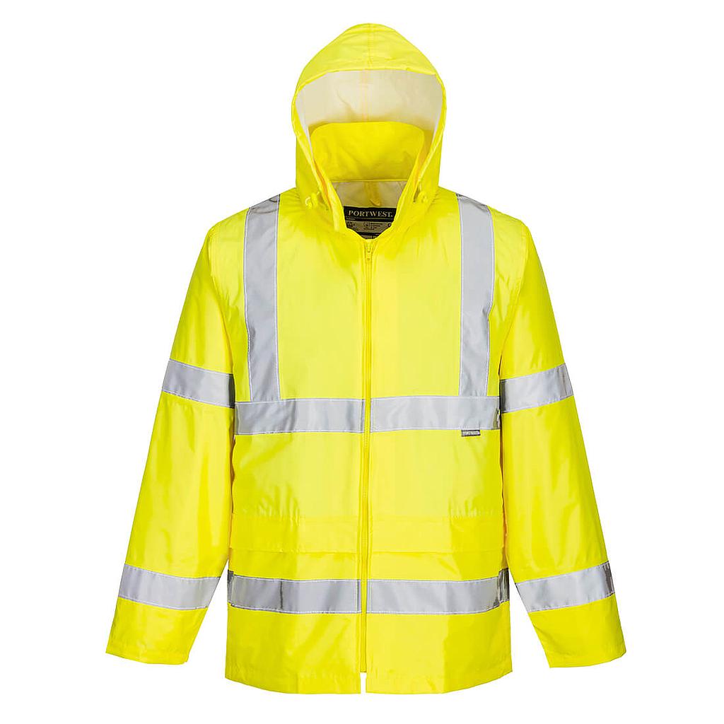 Regenjas H440 fluo geel