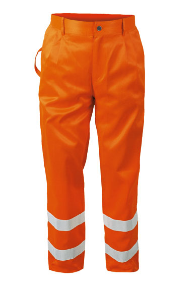 Broek fluo oranje p/k Heinz 2272