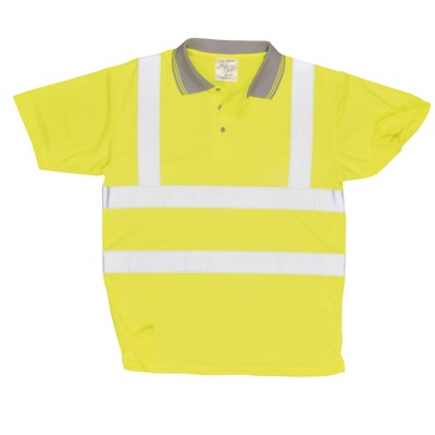 Polo fluo geel S477