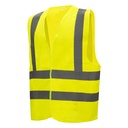 7116-XL NITRAS high-visibility waistcoat