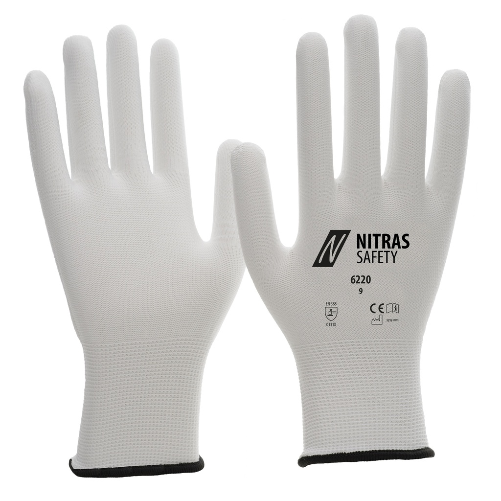 6220 NITRAS nylon gloves