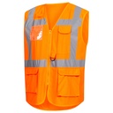 7118-4100 NITRAS high-visibility waistcoat