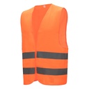 7110 NITRAS high-visibility waistcoat