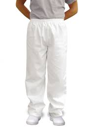 Pantalon food blanc 'Baker' 2208