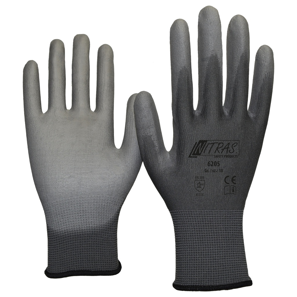 6205 NITRAS nylon gloves