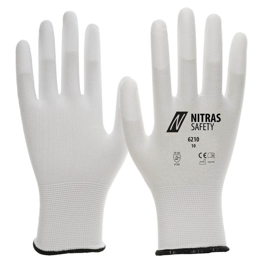 6210 NITRAS nylon gloves