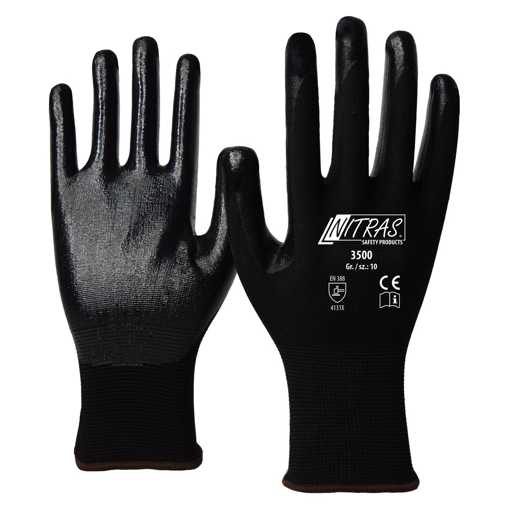3500 NITRAS nylon gloves