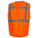 7119-4100 NITRAS high-visibility waistcoat