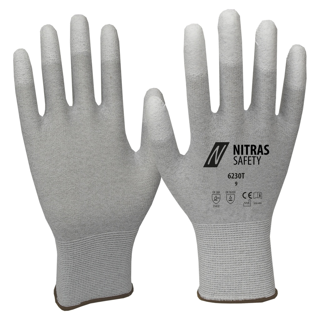6230T NITRAS antistatic gloves