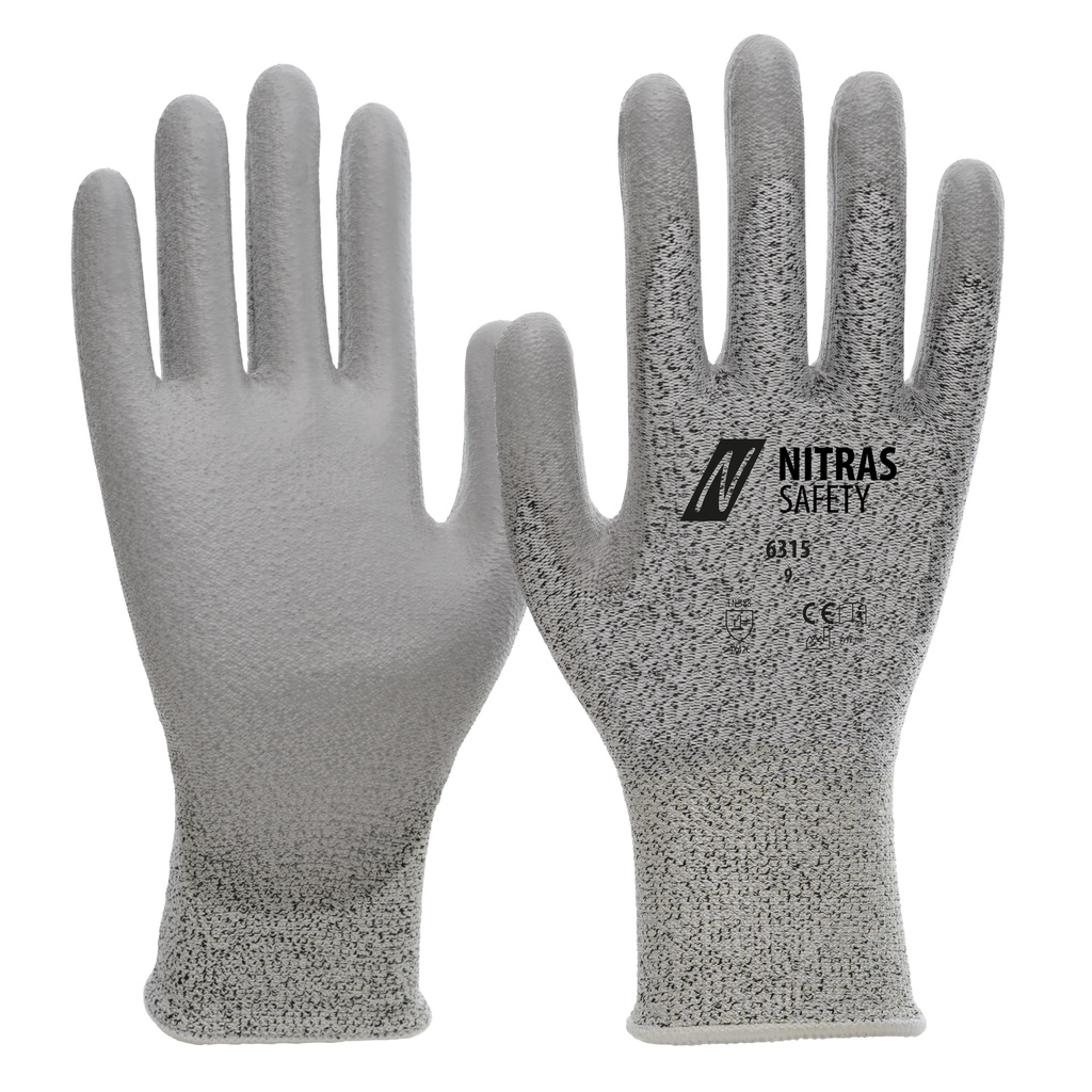 6315 NITRAS cut protection gloves