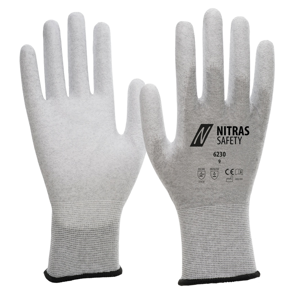 6230 NITRAS antistatic gloves