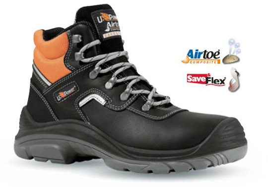 Schoen Hoog S3 u-power Ascend zwart