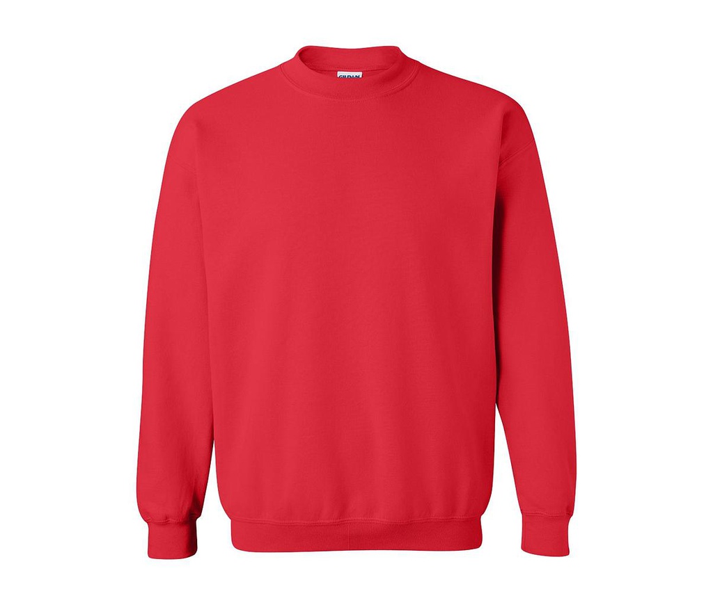 Sweater Gildan heavy blend 18000 rood