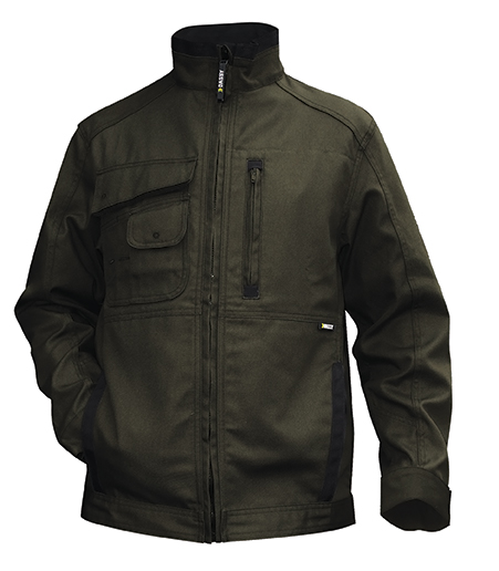 Vest Dassy-Dna Kent olijfgr/zwart