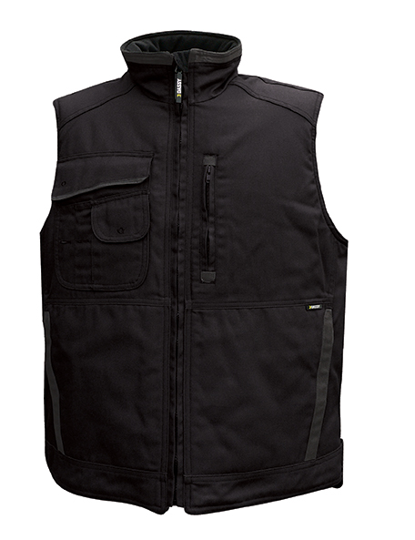 Bodywarmer Dassy Wayne zwart/grijs