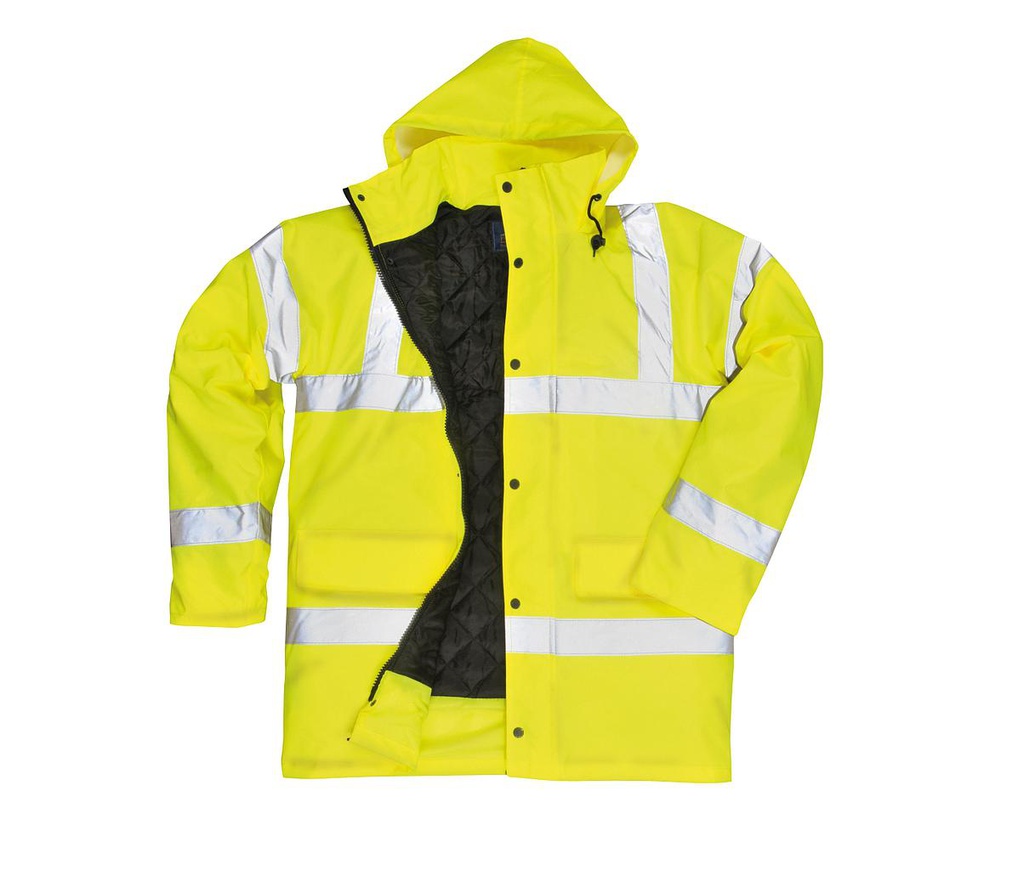 Parka S460 fluo geel + EDR logo"s