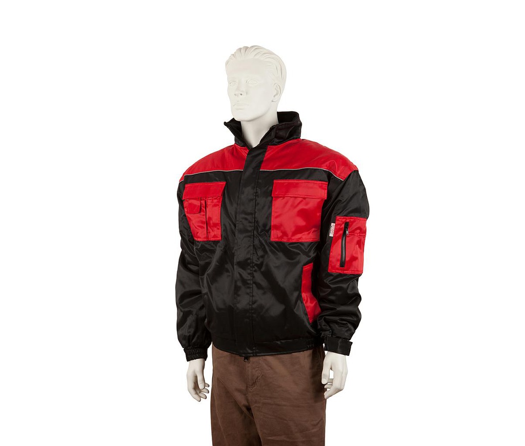 Pilotjas Nitras Typhoon 7132 zwart/rood