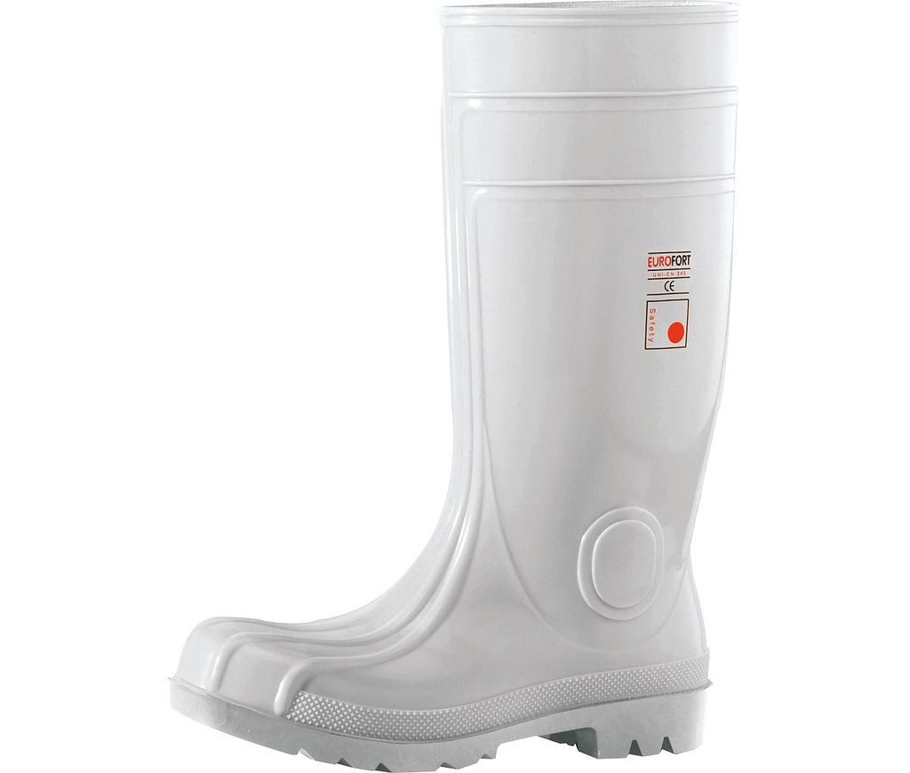 Witte Foodlaars PVC S4 5.50.060