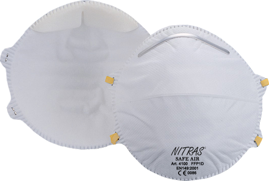Stofmasker P1 4100 zonder ventiel (20st)