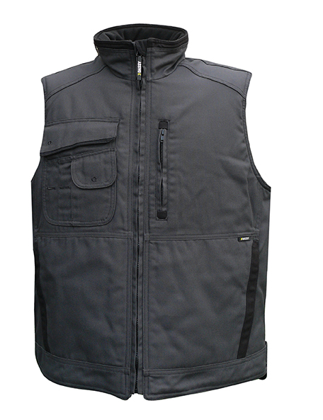 Bodywarmer dassy wayne grijs/zwart