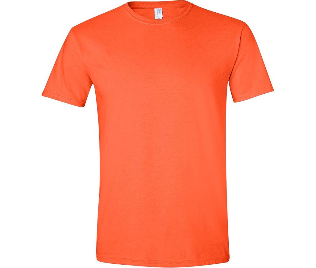 T-shirt gildan 64000 oranje