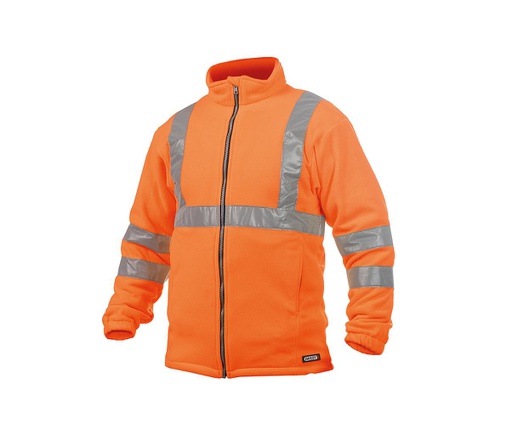 Fleece Dassy Kaluga fluo oranje