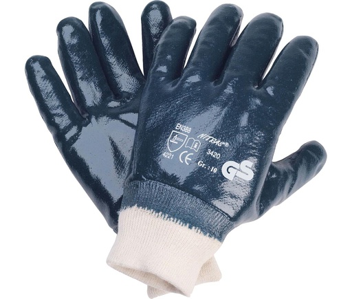 Handschoen nitras 03420 nitril