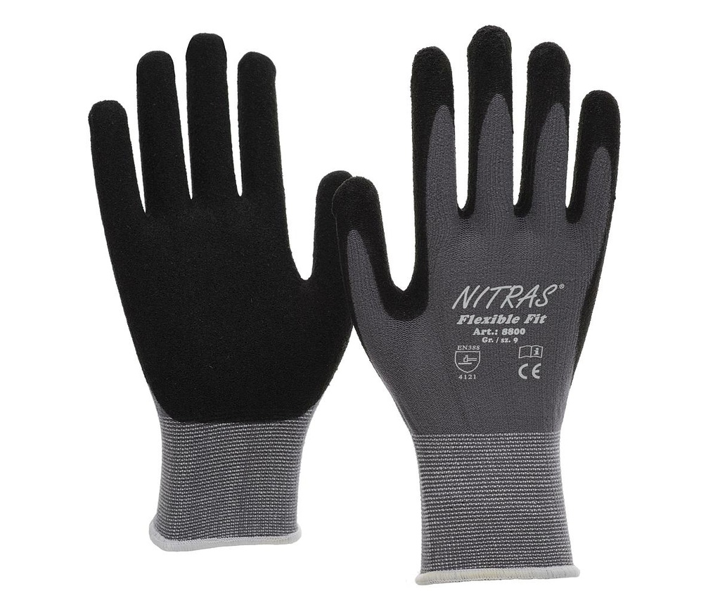Handschoen nitras 8800 Flexible fit+