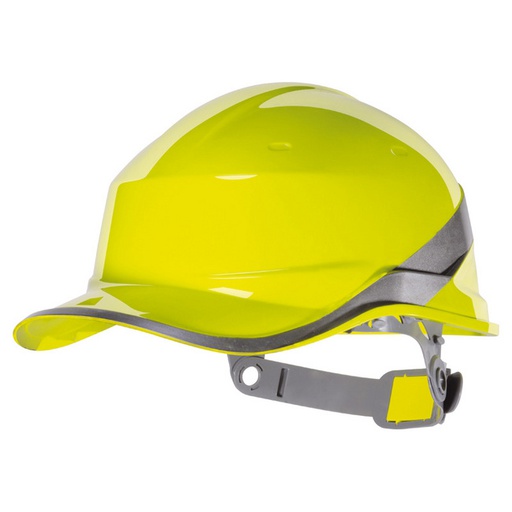 [040-00058] Helm Baseball diamond V fluo geel