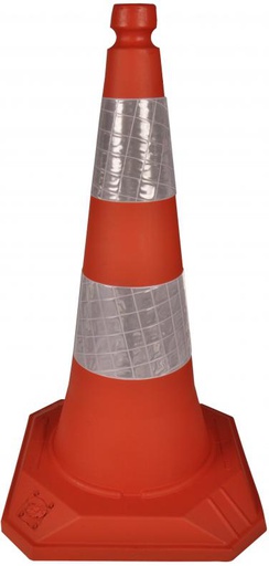 [140-00149] Kegel K0076 rood/wit 76cm