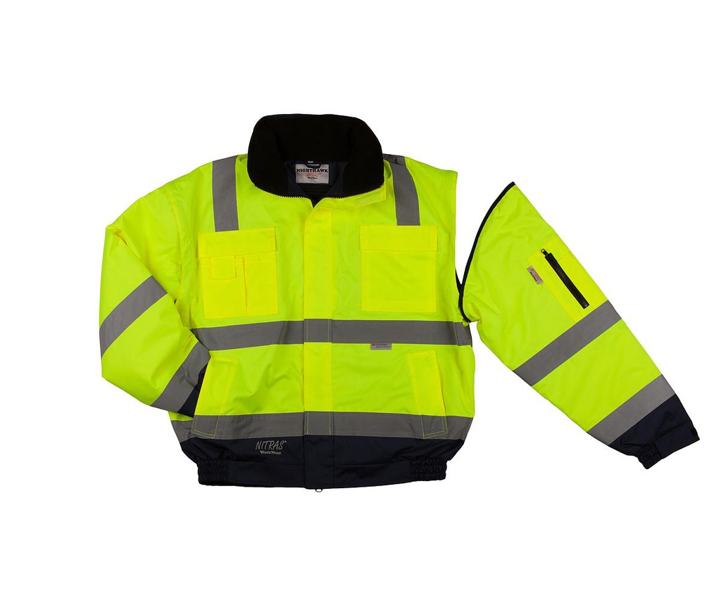 Pilotjas Nitras 7141 geel/navy