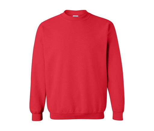 Sweater Gildan heavy blend 18000 rood