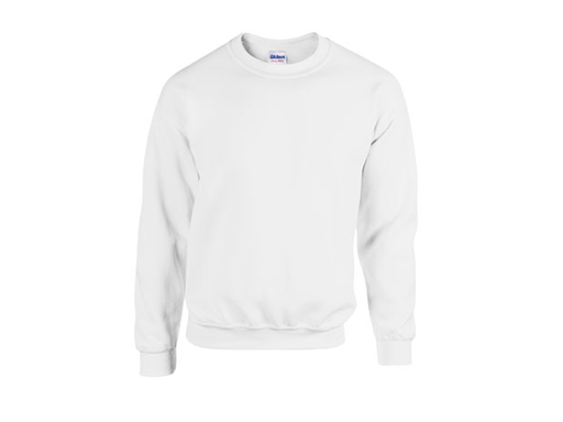 Sweater gildan heavy blend 18000 Wit