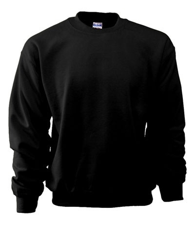 Sweater Gildan heavy blend 18000 zwart