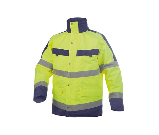 Parka Dassy Atlantis fluo geel