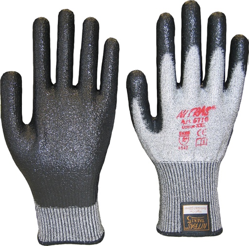 Snijbestendige handschoen Nitras Taeki5 6710 nitril coating