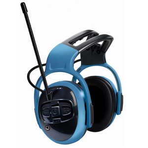[060-0045] Oorkap + radio MSA left/right fm pro blauw 10108381