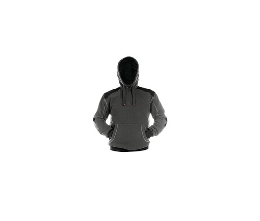 Sweater Dassy Indy hooded grijs/zwart