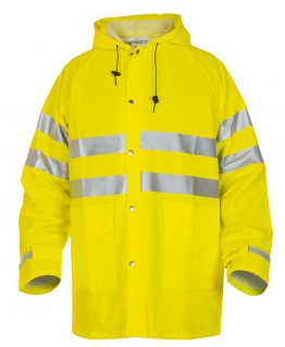 Regenjas hydrowear Valencia fluo geel