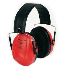 [060-0058] Oorkap peltor bull"s eye rood H515FB