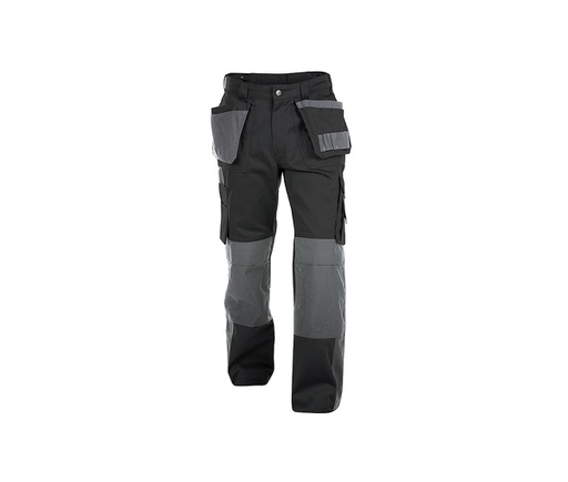 Broek Dassy Seattle 300gr zwart/grijs