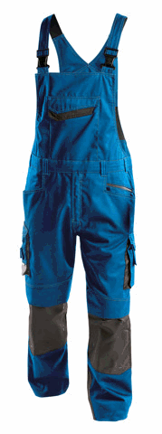 Bretelbroek Dassy Voltic azuur blauw/grijs