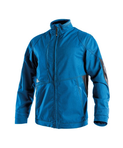 Vest Dassy Atom azuur blauw/grijs